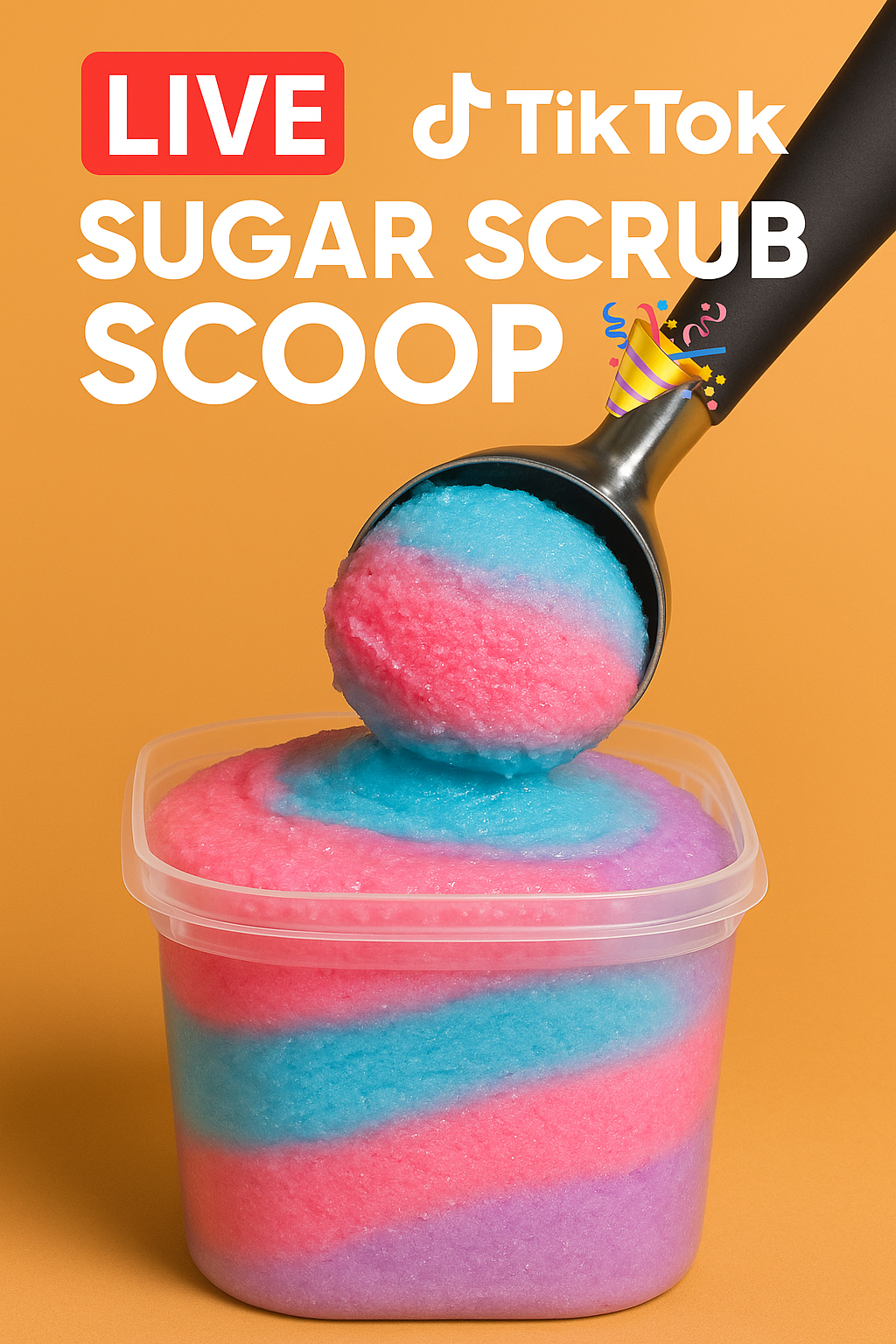 Sugar Scrub Scoops Tiktok Live